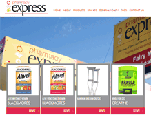 Tablet Screenshot of pharmacyexpress.com.au